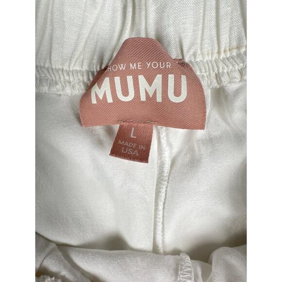 Show Me Your Mumu- 'Kick Back' Pants in White - Picture 2 of 5